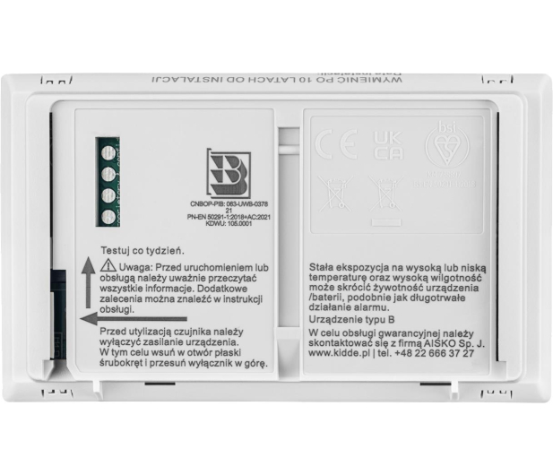 Kidde OUTLET - K10LLCO Czujnik tlenku węgla - 1548638 - zdjęcie 4